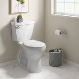 American Standard Champion White Round Chair Height 2-piece Toilet, 12-in Rough-In