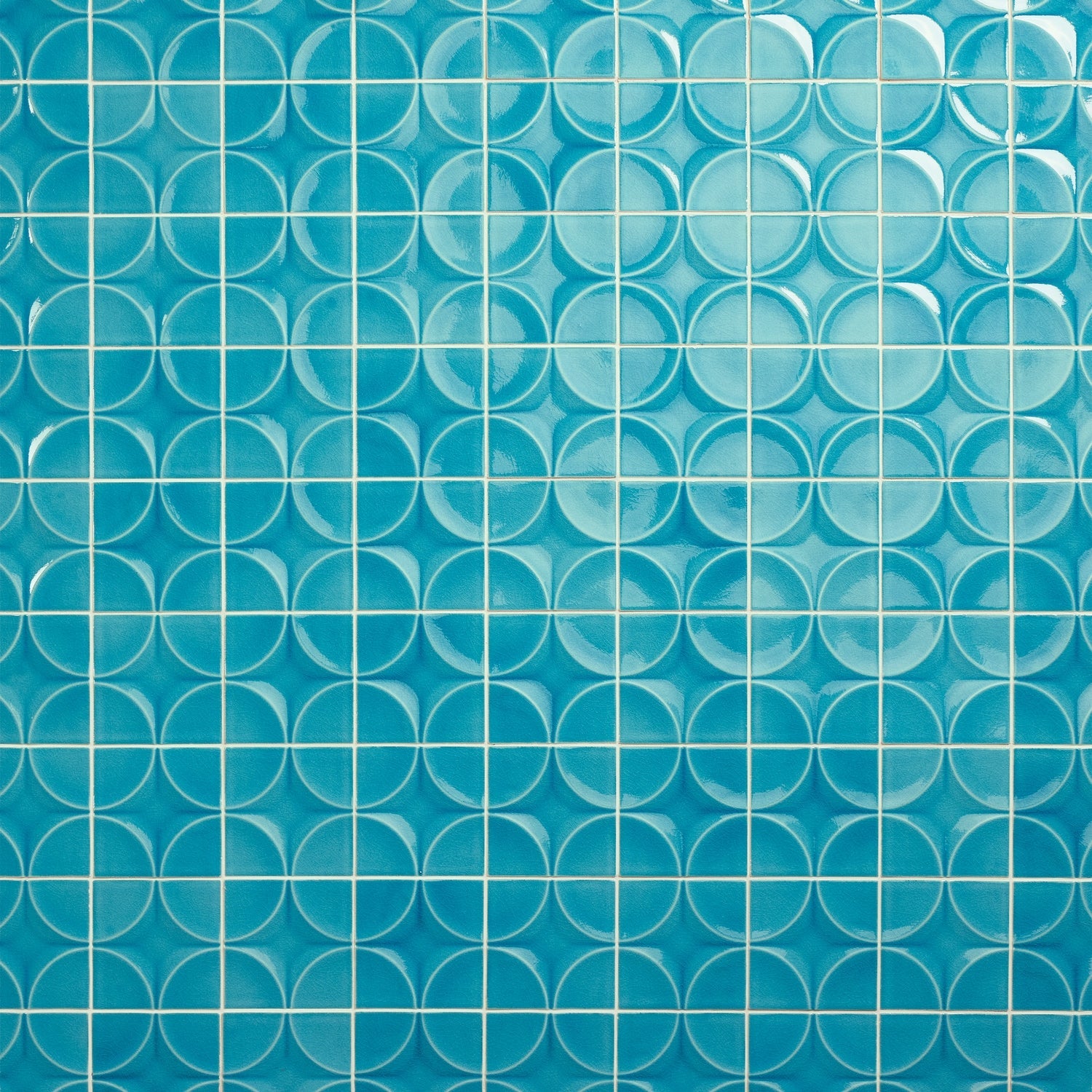 Daltile Contempee Bonnet 4-in x 4-in Glossy Ceramic Handcrafted look Wall Tile product image