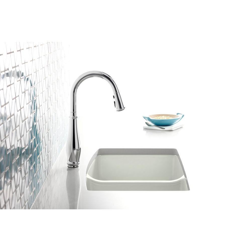 Brookfield Undermount Cast Iron 33 in. 5-Hole Double Bowl Kitchen Sink in White - Super Arbor