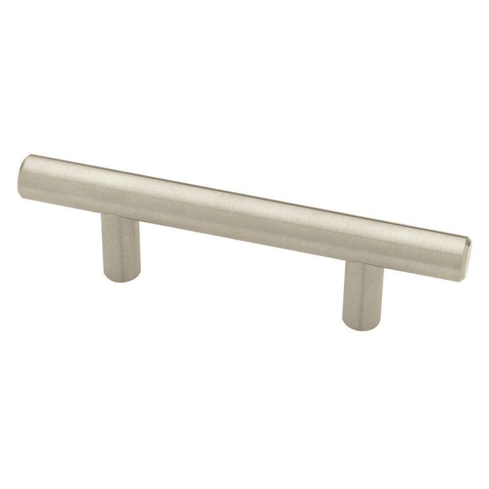 3-3/4 in. (96 mm) Center-to-Center Stainless Steel Bar Drawer Pull (4-Pack) - Super Arbor