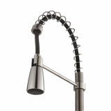 Kraus Premier Kitchen Faucet Stainless Steel 1-Handle Deck-Mount Pre-rinse Handle Kitchen Faucet