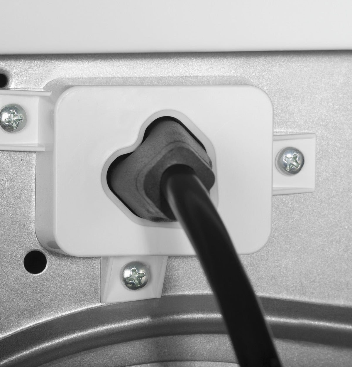 GE 2.4-cu ft High Efficiency Stackable Steam Cycle Front-Load Washer (White) ENERGY STAR, 24-inch, Model GFW148SSMWW