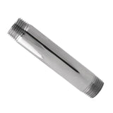 1/2 in. x 1/3 ft. IPS Lead-Free Brass Pipe Nipple in Polished Chrome