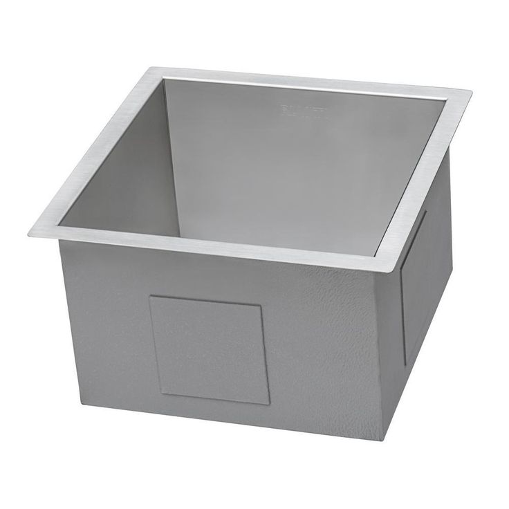Undermount 16-Gauge Stainless Steel 13 x 15 in. Single Bowl Wet Bar Prep Kitchen Sink