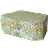 4 in. x 11.75 in. x 6.75 in. Pewter Concrete Retaining Wall Block - Super Arbor
