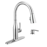 Marca Single-Handle Pull-Down Sprayer Kitchen Faucet with ShieldSpray Technology in Champagne Bronze - Super Arbor