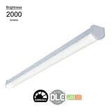 4 ft. Linear White Integrated LED Ceiling Strip Light with 2579 Lumens, 4200K, Dimmable - Super Arbor