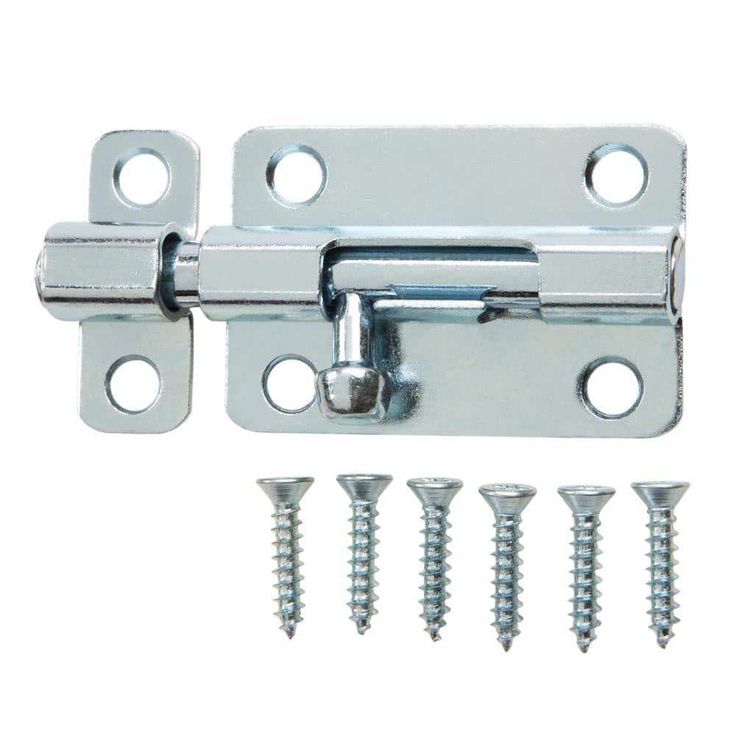 Everbilt 2 in. Zinc-Plated Window Bolt