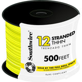 500 ft. 12 White Stranded CU THHN Wire - Super Arbor