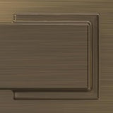 Schlage Georgian Antique Brass Privacy Lockset, ANSI/BHMA Grade 2, 1-3/4 in. Max Door Thickness