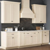 Home Decorators Collection Newport 15 in. W x 24 in. D x 34.5 in. H Assembled Plywood Base Kitchen Cabinet in Blended Cream with 2ROT Utility RH