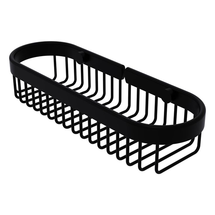 Allied Brass Oval Toiletry Wire Basket in Antique Bronze