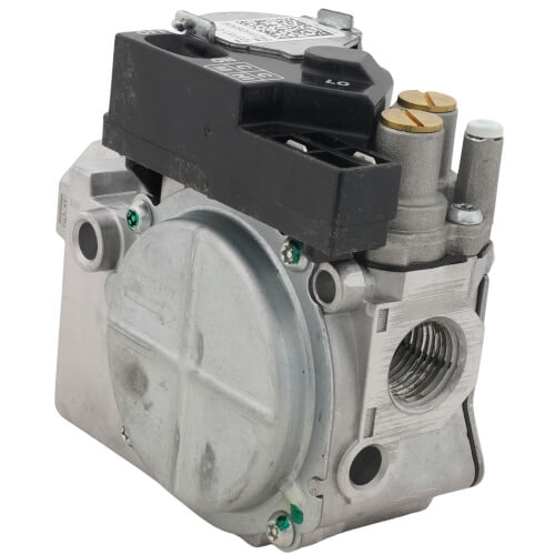Lennox 77W04 gas valve - side view (Voltage: 24V; Product Type: Gas Valve)