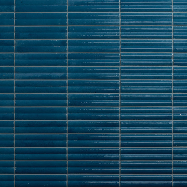 Daltile Remedy Oasis 2-in x 10-in Glossy Porcelain Fluted Wall Tile product image