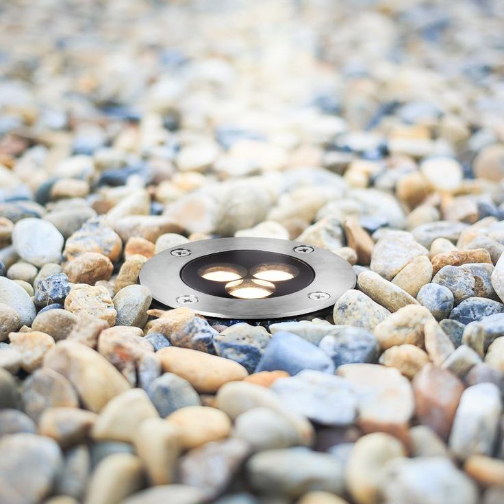 3-Watt Stainless Steel Outdoor Integrated LED 3000K In-Ground Landscape Path Light