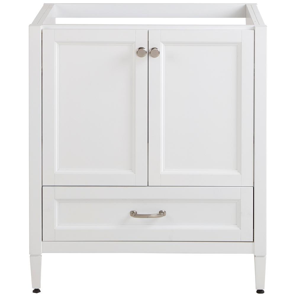 Claxby 48 in. W x 34 in H x 22 in. D Bath Vanity Cabinet Only in Cream - Super Arbor