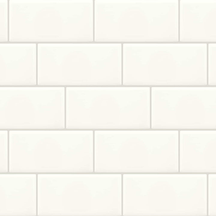 Daltile Core Classic True White 3-in x 6-in Glossy Ceramic Subway Wall Tile product image