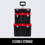 CRAFTSMAN 17.126-in W x 30.9-in H Black Metal Wheels Lockable Tool Box