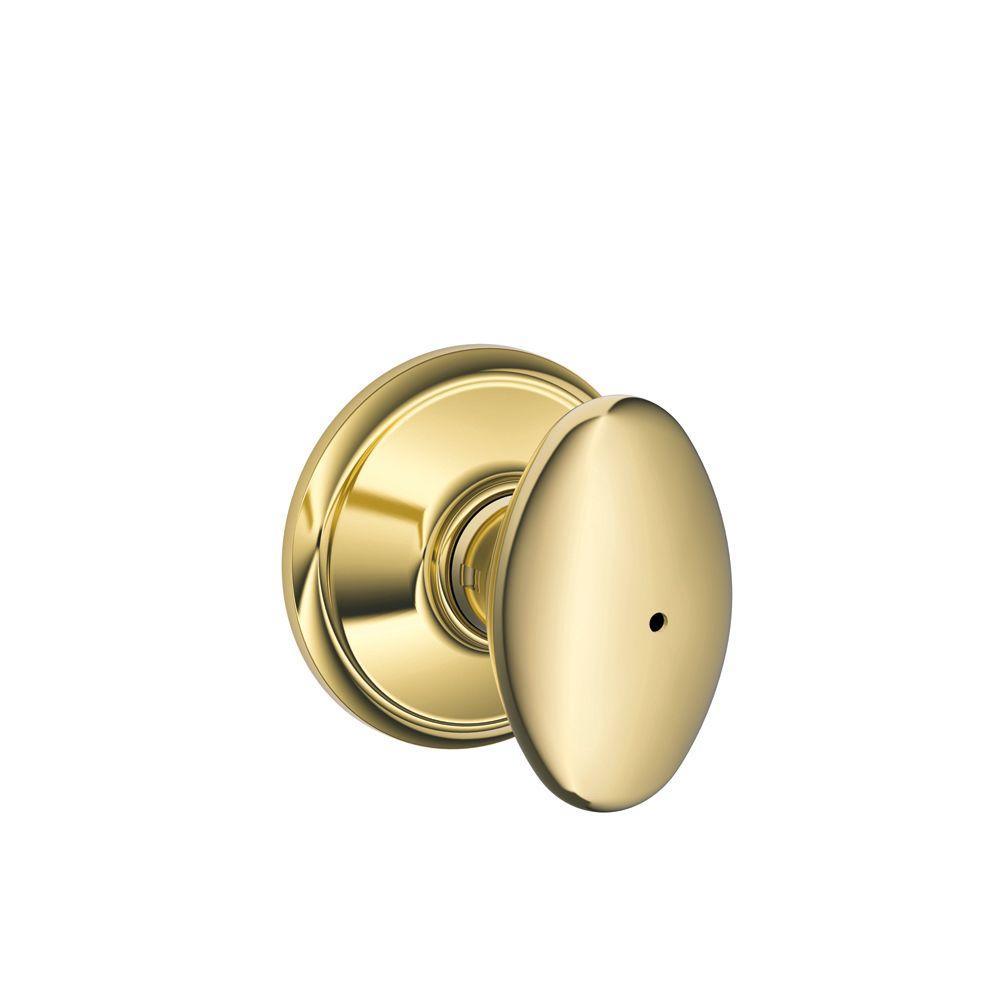 Siena Aged Bronze Privacy Bed/Bath Door Knob - Super Arbor