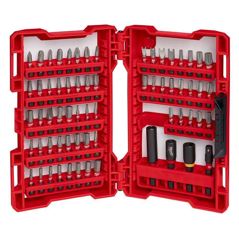 SHOCKWAVE IMPACT DUTY Driver Bit Set (55-Piece) - Super Arbor