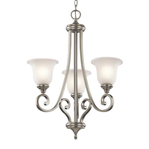 Kichler Monroe 3-Light Olde Bronze Transitional Chandelier - Super Arbor