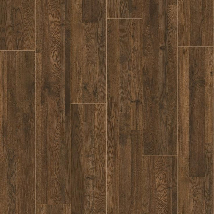 TrafficMaster Glover Grove Reclaimed Oak 8 mm T x 8 in. W Water Resistant Laminate Wood Flooring(21.26 sq. ft./Case)