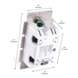 GE Enbrighten Z-Wave Plus In-Wall Smart Fan Control