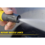 Stanley 1,900 PSI 1.4 GPM Electric Pressure Washer 20 ft. Hose with Storage Reel, Detergent Tank, Spray Gun, 2 Nozzles and More