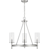 Progress Lighting Strahan 3-Light Black Transitional Chandelier - Super Arbor