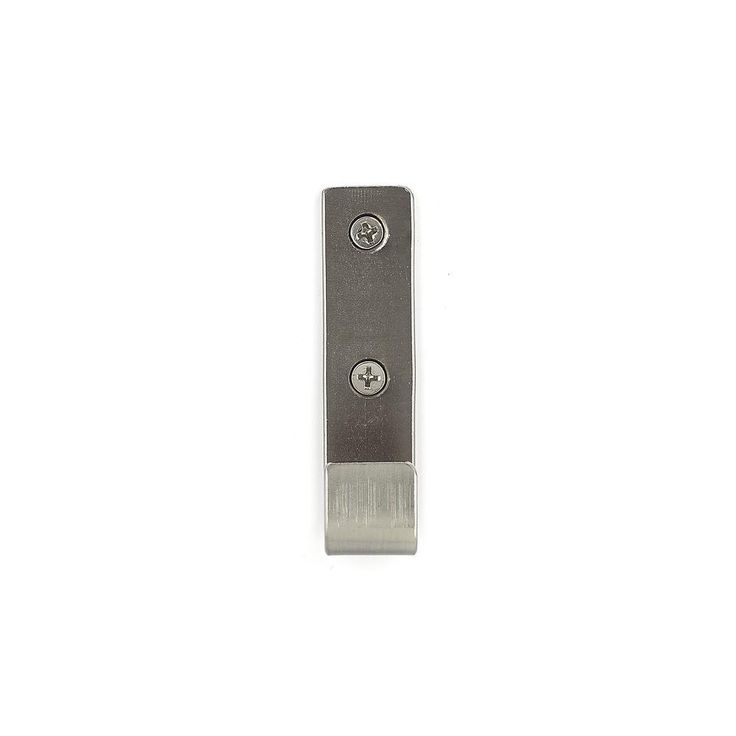 2-31/32 in. (75.7 mm) Brushed Nickel Decorative Hook
