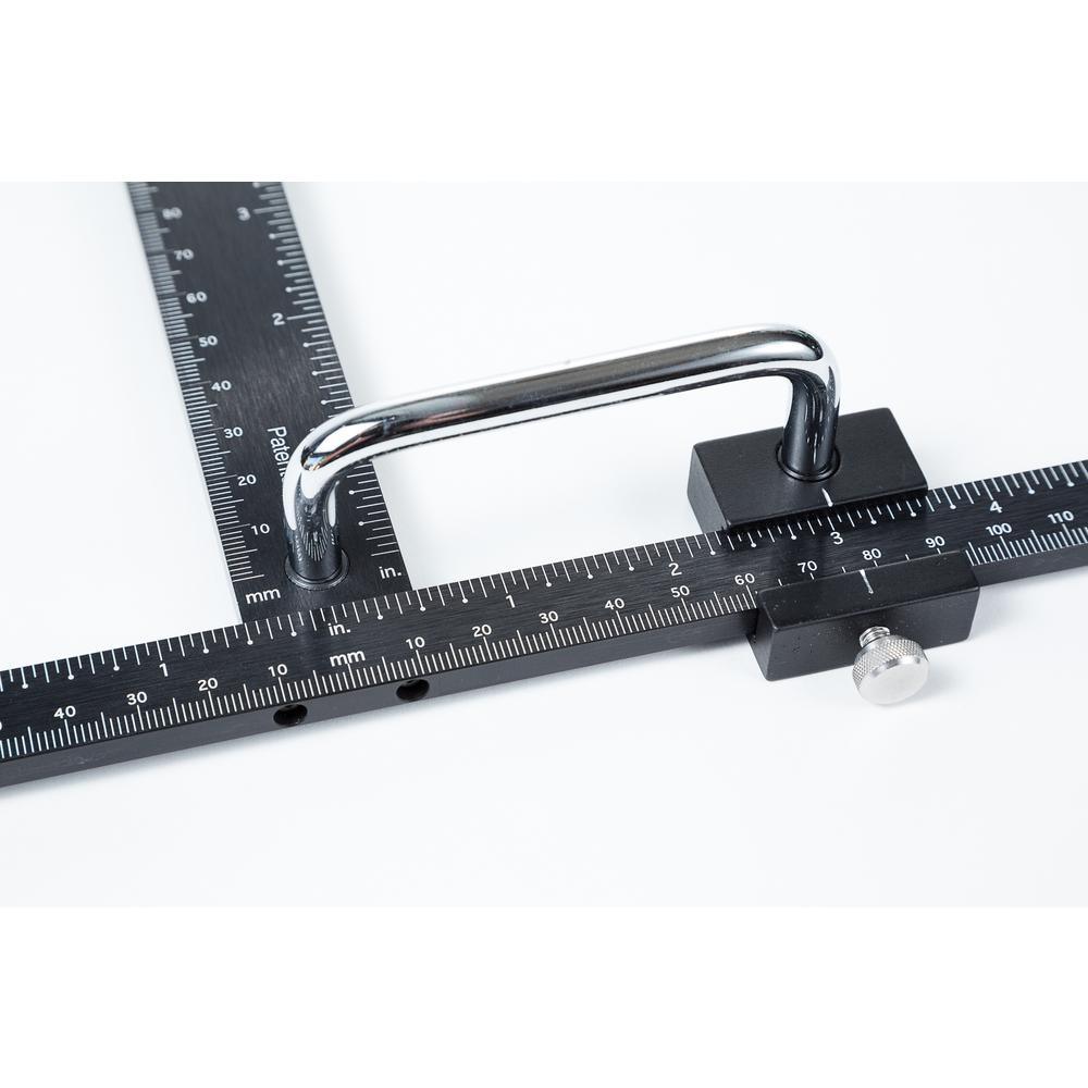 Cabinet Hardware Jig for Installation of Handles and Knobs on Doors and Drawer Fronts - Super Arbor