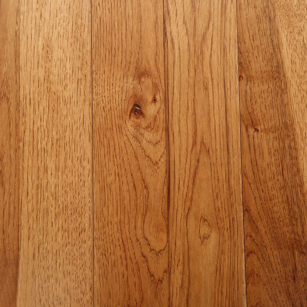 Bruce Country Natural Hickory 3/4 in. Thick x 3-1/4 in. Wide x Varying Length Solid Hardwood Flooring (22 sq. ft. / case) - Super Arbor