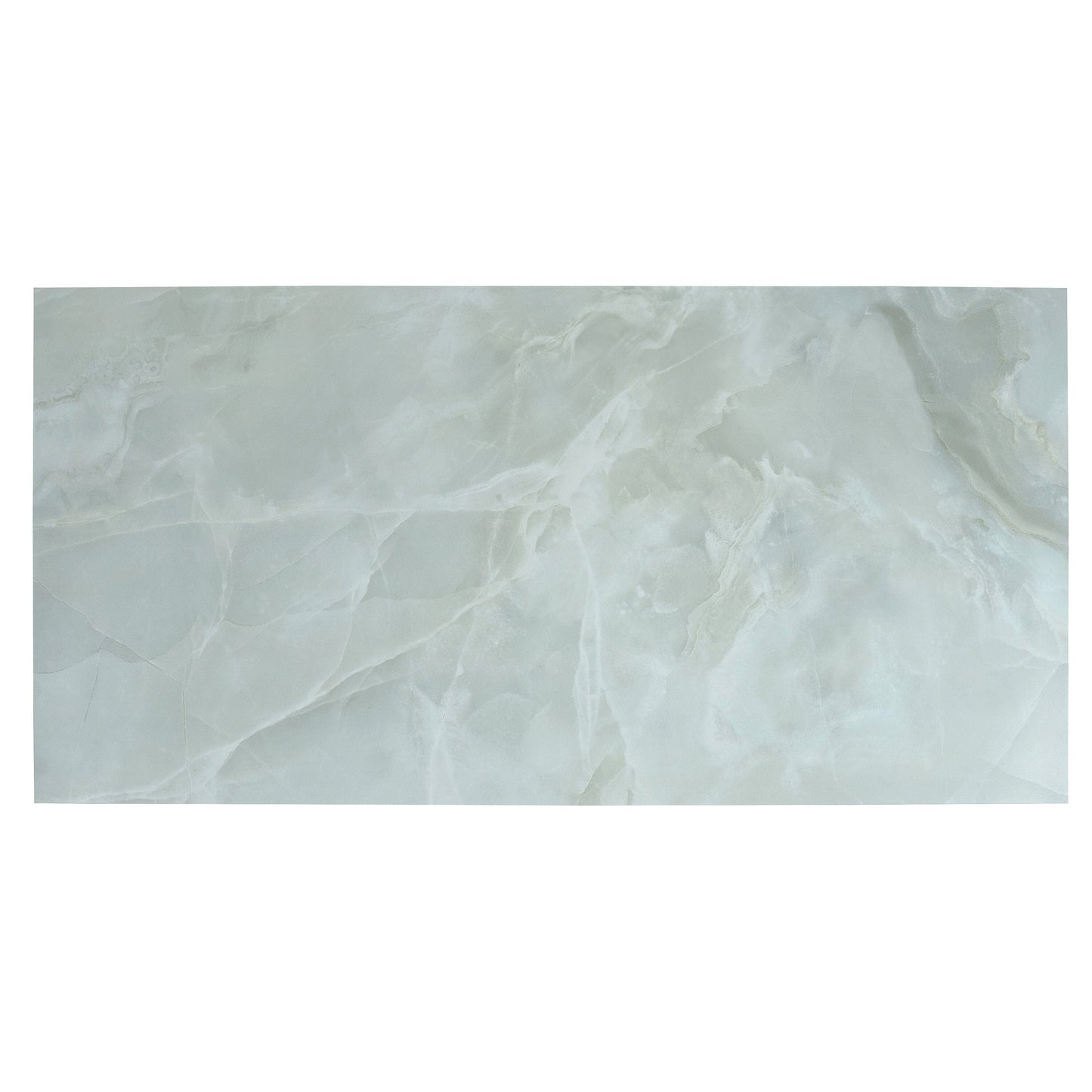 Apollo Tile Splendor Soft Jade Green 24-in x 48-in Honed Porcelain Encaustic Floor and Wall Tile product image