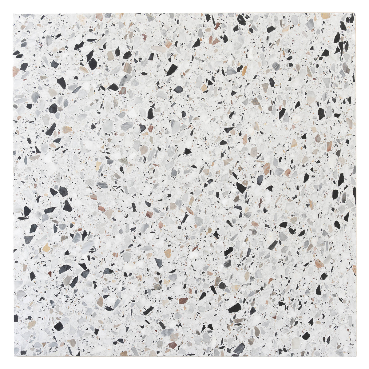 Apollo Tile Terraforma White 24-in x 24-in Honed Natural stone Marble Patterned Floor and Wall Tile product image