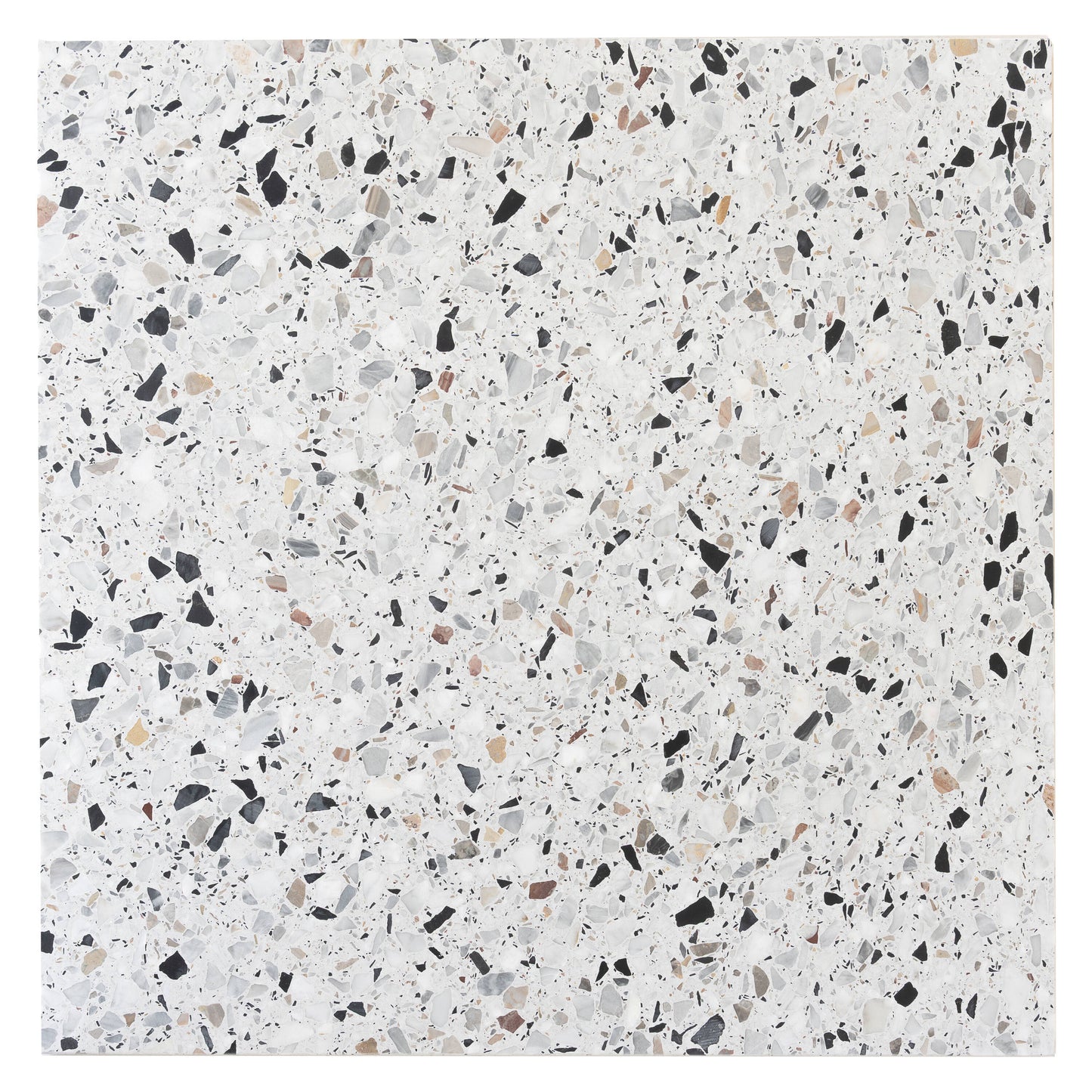 Apollo Tile Terraforma White 24-in x 24-in Honed Natural stone Marble Patterned Floor and Wall Tile product image