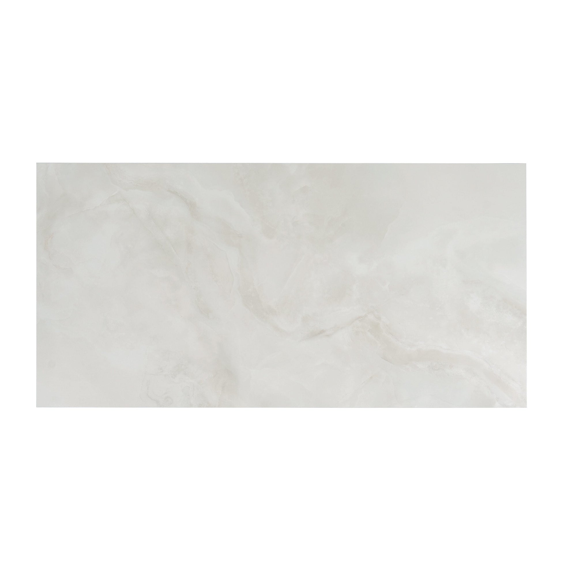 Apollo Tile Splendor Ivory Pearl White 24-in x 48-in Honed Porcelain Encaustic Floor and Wall Tile product image