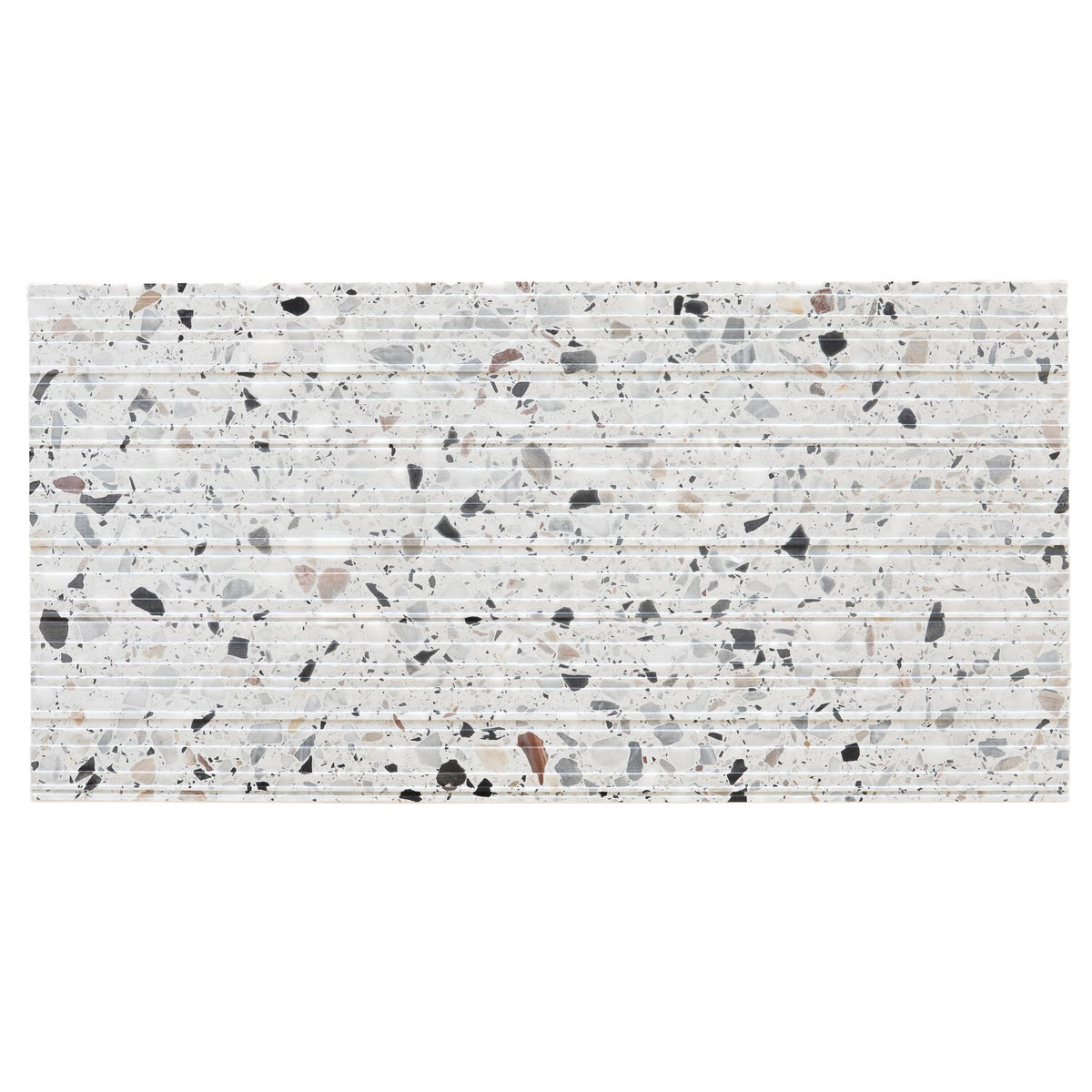 Apollo Tile Terraforma White 12-in x 24-in Honed Natural stone Marble Patterned Wall Tile product image