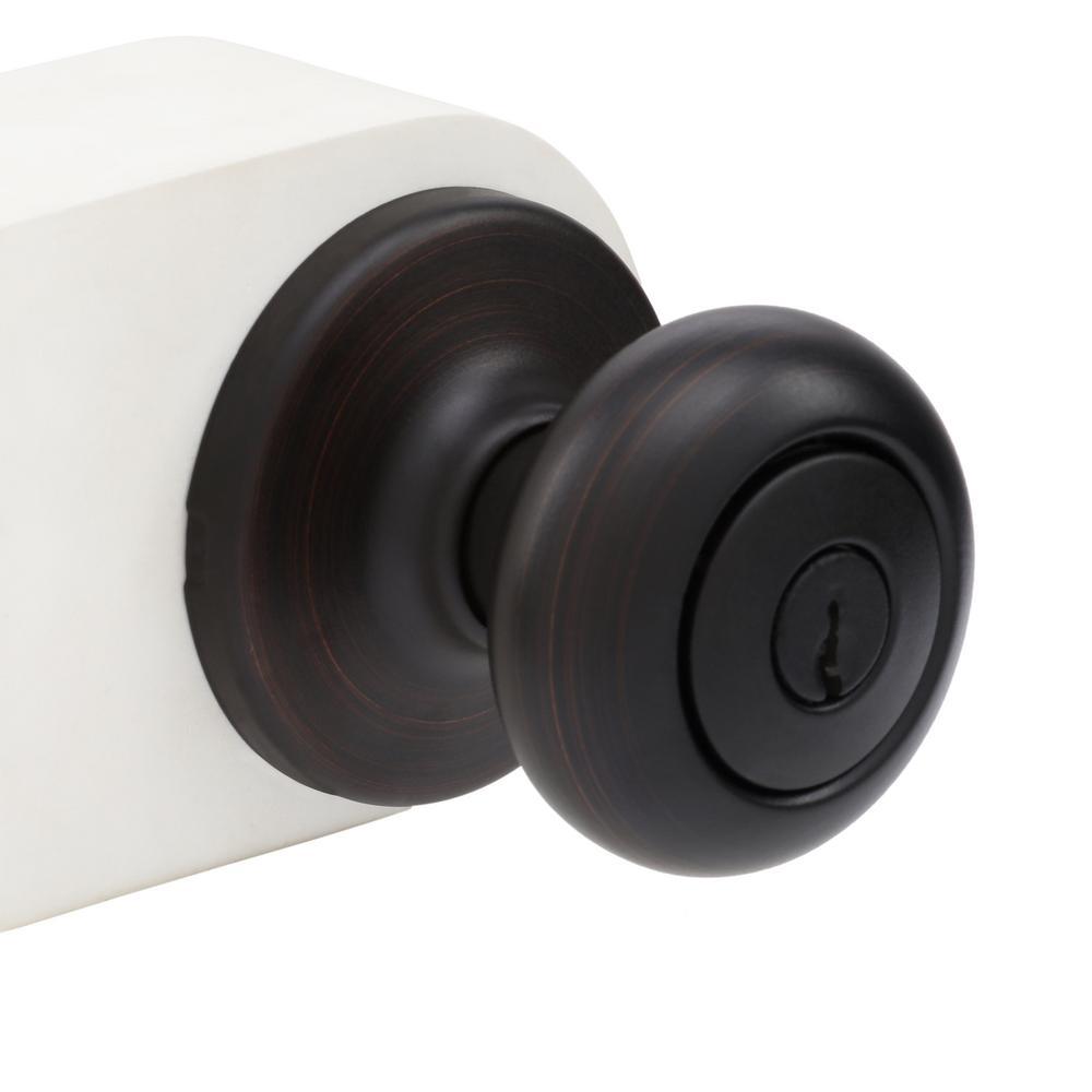 Venetian Bronze Cove Keyed Entry Door Knob - Super Arbor