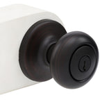 Venetian Bronze Cove Keyed Entry Door Knob - Super Arbor