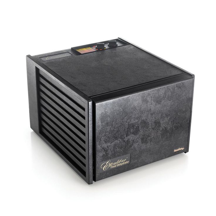 9-Tray Black Electric Food Dehydrator with Variable Temperatures and 26-hour Timer and  Automatic Shut Off
