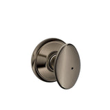 Siena Aged Bronze Privacy Bed/Bath Door Knob - Super Arbor