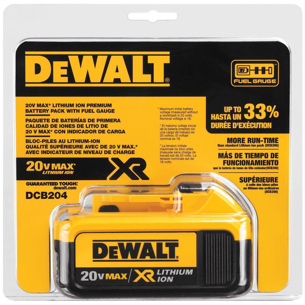 20-Volt MAX Lithium-Ion Cordless Reciprocating Saw (Tool-Only) with Bonus 20-Volt MAX XR Lithium-Ion Battery Pack 4.0Ah - Super Arbor