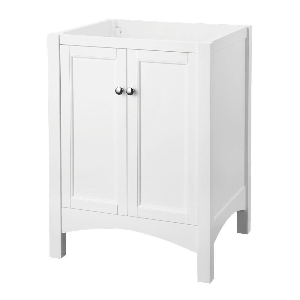 Haven 24 in. W Bath Vanity Cabinet Only in White - Super Arbor