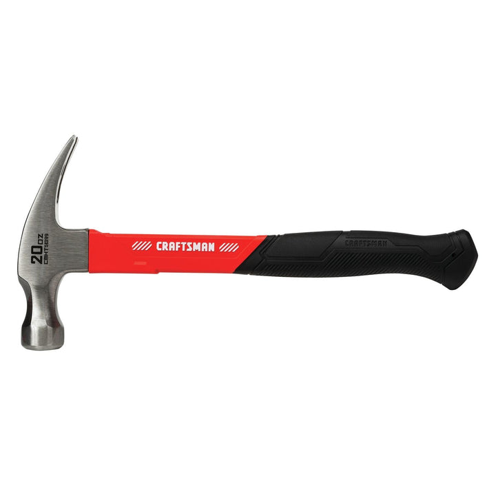 Craftsman 20 oz Smooth Face Claw Hammer with Fiberglass Handle