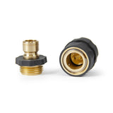 Quick Hose Connect Brass with Auto Shut-Off - Super Arbor