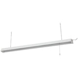 4 ft. 48-Watt Blue Spectrum Pendant or Flush Mount Linear Plant Grow Light, Blue - Super Arbor