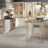 Armstrong Columbia Court White Taupe 12 in. x 12 in. Residential Peel and Stick Vinyl Tile Flooring (45 sq. ft. / case)