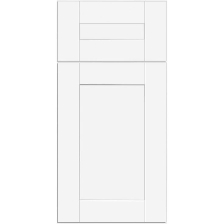Home Decorators Collection Washington Vesper White Plywood Shaker Assembled Wall Kitchen Cabinet Soft Close Left 12 in W x 12 in D x 36 in H