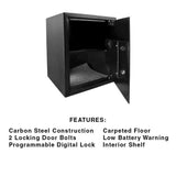 1.37 cu. ft. Home Storage Safe with Digital Keypad and Override Key