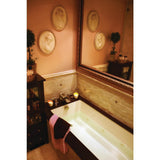 Lindsey 60 in. Acrylic Rectangular Drop-in Air Bath Bathtub in White - Super Arbor